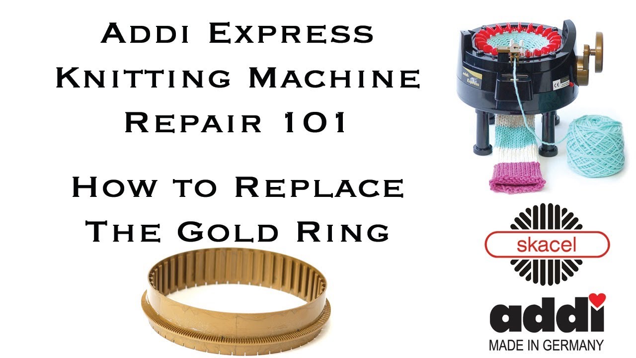 Replacing the Handle of the Addi Express Knitting Machine 